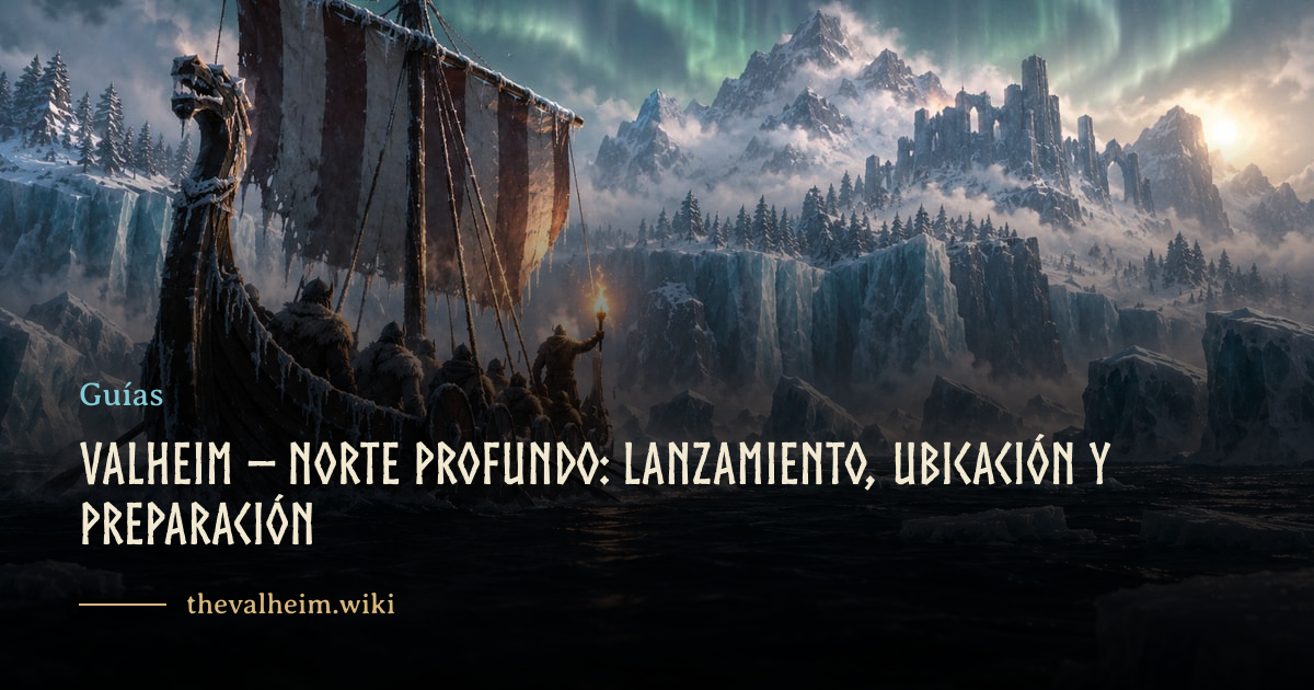 Valheim – Norte profundo: lanzamiento, ubicación y preparación ...